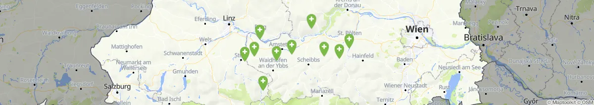 Map view for Pharmacies emergency services nearby Neumarkt an der Ybbs (Municipality, Niederösterreich) (90)
